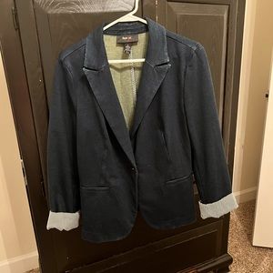 Style & Co Denim Blazer